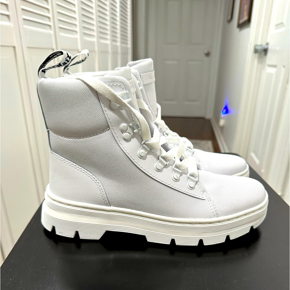 New Dr. Martens Combs Women's Poly Casual Boots